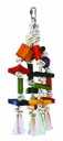 [000000002003] random blocks Colorful Wooden Bird Toys 35*12cm