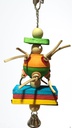[000000002187] colorfull hanging bird toy 28*15cm