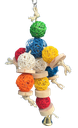 [000000002210] JAVA wood ball bird toy 43*19