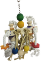 [000000002293] 2 Sides Rope hanging toy 33*20cm