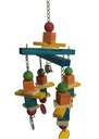 [300000002184] colorfull wooden Bird Toy