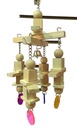 [0000000021845] Natural Wooden Bird Toys 