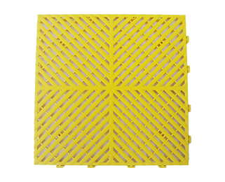 Plastic Pigeon Flooring Yellow 50*50*5cm