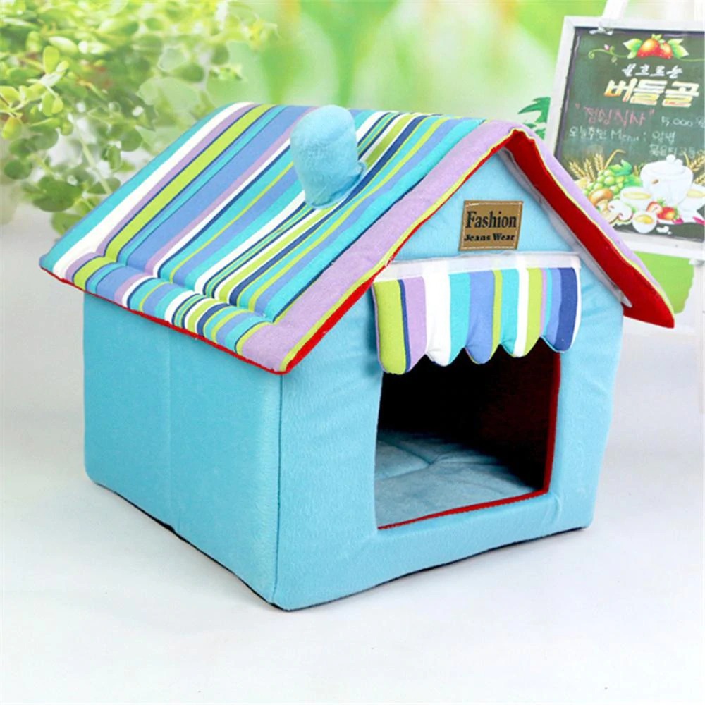Pet House S: 36*32*40cm BLUE