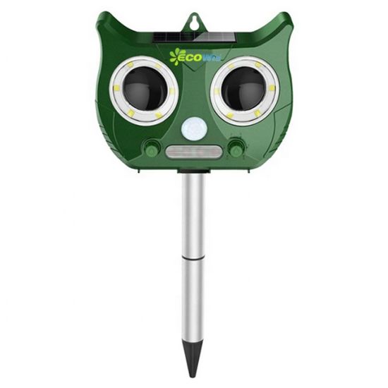Solar Powered Ultrasonic Animal & Bird Repeller