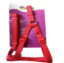 [1895] 2 Lines Leash + Harness LH-15mm*48+16/24 Red