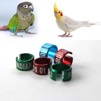 5Ml Tel Aluminum Bird Ring