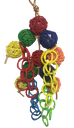 [000000002274] Ball Cluster Chewing Bird Toy