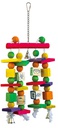 [6971555930293] Blocks And Beads Bird Toy 45*17 Cm