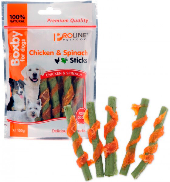 Boxby Chicken&Spinach 100 G
