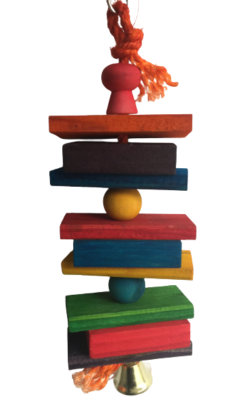 Colorblocks 'n Beads Bird Toy