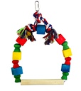 [6971555931726] Colorful swing bird toy 20*29