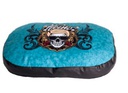[1033303] Cushion Hedino Blue 60 Cm