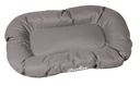 [512092] Cushion Oval  Greybay Grey 120 cm