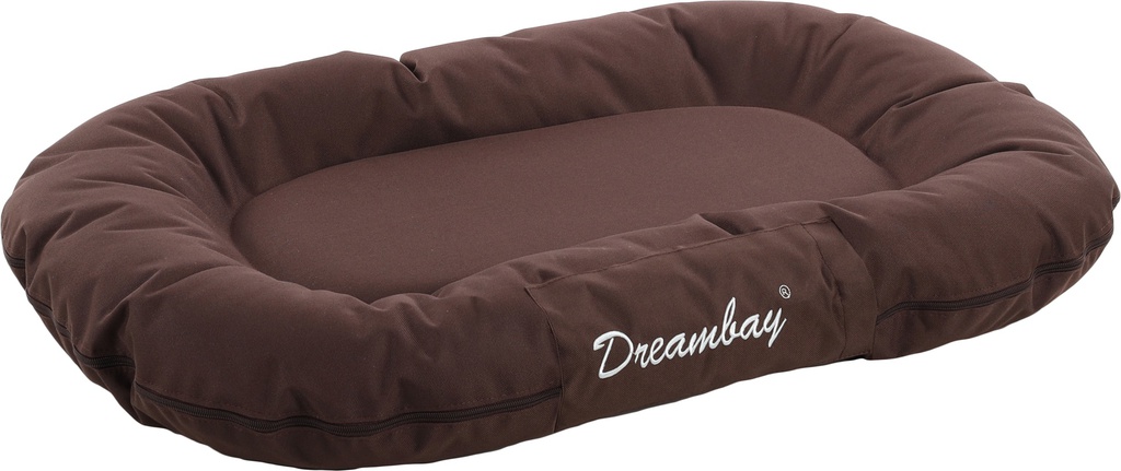 Cushion Oval Brownbay Dark Brown 80 Cm