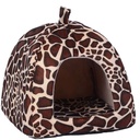 [6978987189039] Dog bed 45*45 cm Leopord color