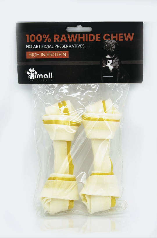 Double Color Knotted Bone 50gm 2Pcs