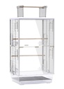 [690077183] Large Acrylic Bird Cage both side glass 47*35*80cm