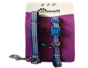 [8029] Leash + Collar (plug) LC-15mm*48+16 Blue