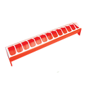 [115820191659] Long Feeding Trough L:51.5Cm W:12.5Cm H:8Cm