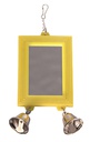 [0000000013444] Mirror with red frame with bell 