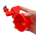 [115820191644] Pg01-White Automatic Drinker Without Connection