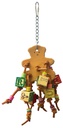 [6971555936790] Panda Shape toy with small wooden pieces 25*10
