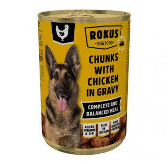 Rokus Chunks with Chicken in Gravy for Dog 415 gm