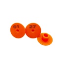 [8611825] Round Ear Tag Dia 1-25 Yellow