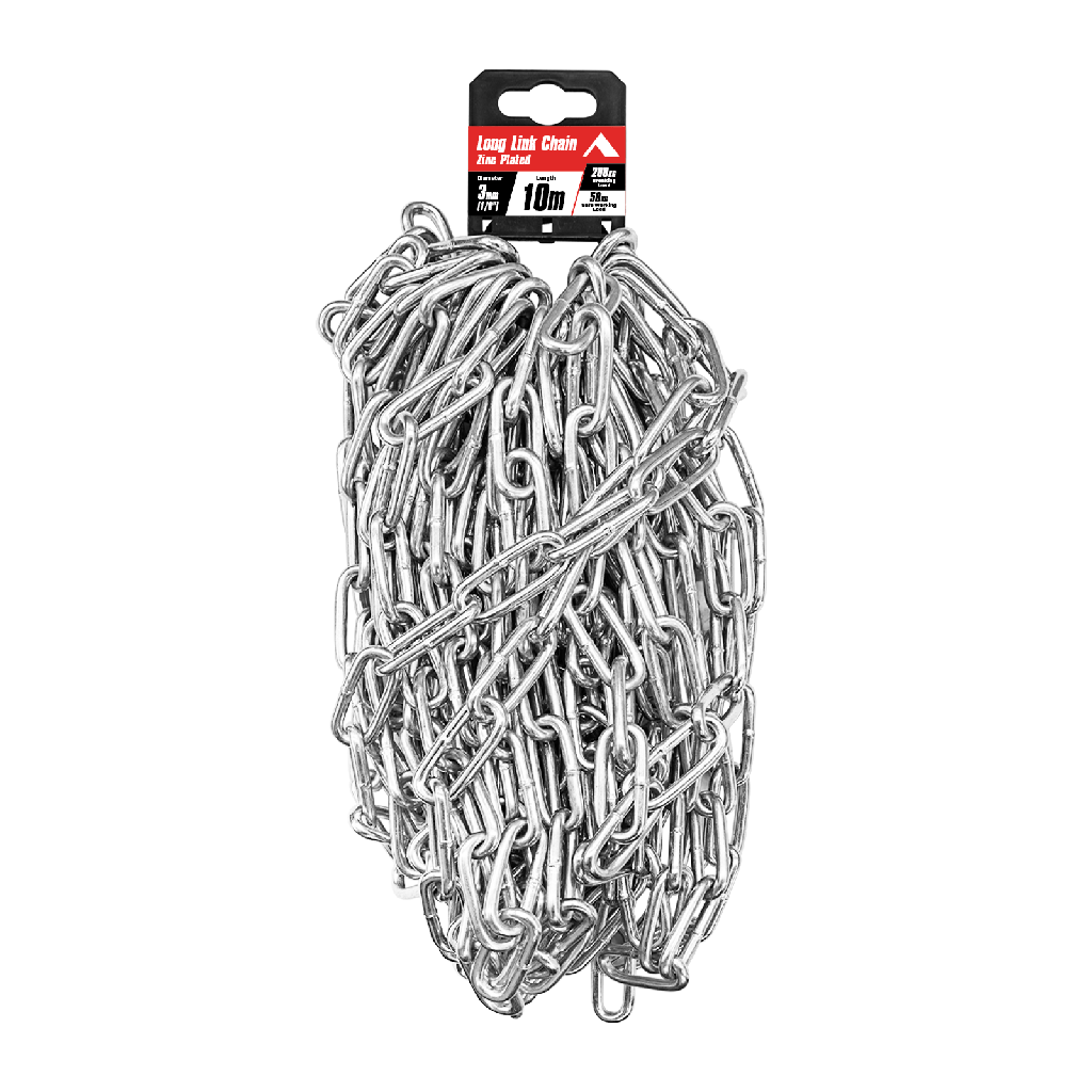 Tether A Yard Chain 6M3Mm Zinc Plat