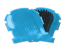 [09018] Wash mitt with brush 18*13.3