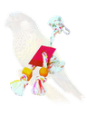 [000000002043] Wooden Bird Toys