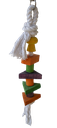 [000000002121] Wooden Bird Toys Multi