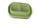 [6934517501122] Double bowl 27.5*15.5*3.2cm / 106g
