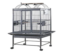 Parrot Cage Black 46X46X140