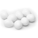 [1110] Pigeon Eggs Plastic Ns