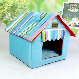 [6905036032040BE] Pet House S: 36*32*40cm BLUE