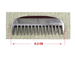[9059] Aluminium Comb 8.2 cm