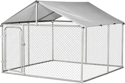 [554] HDG Chain Link Kennel  152x152x122cm Chain Link Kennel