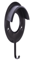 [4001] Iron Bridle Bracket 15.3*11.2 cm Black