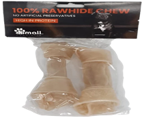[181100889421] Natural Knotted Bone 75gm 2Pcs