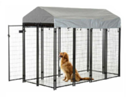 [541588]  Powder Coating Wire Welding Dog Kennel 183x122x243cm
