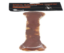 [181100888047] Rawhide and Chicken Pressed Bone 150gm 1Pcs