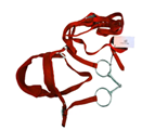 [2005] Thick PP Horse Halter Small Red