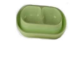 [6934517501122] Double bowl 27.5*15.5*3.2cm / 106g