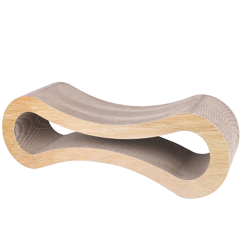 Shape 8 Cat Scratcher Lounge Size: 86*24*27cm