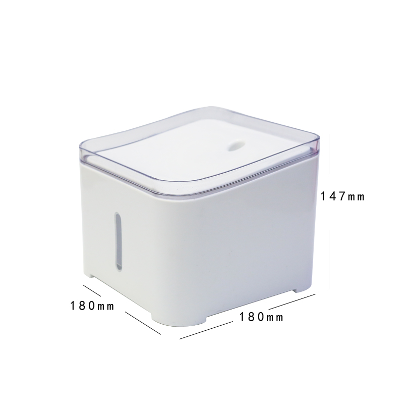 2.5L Square Automatic Pet Water Dispenser