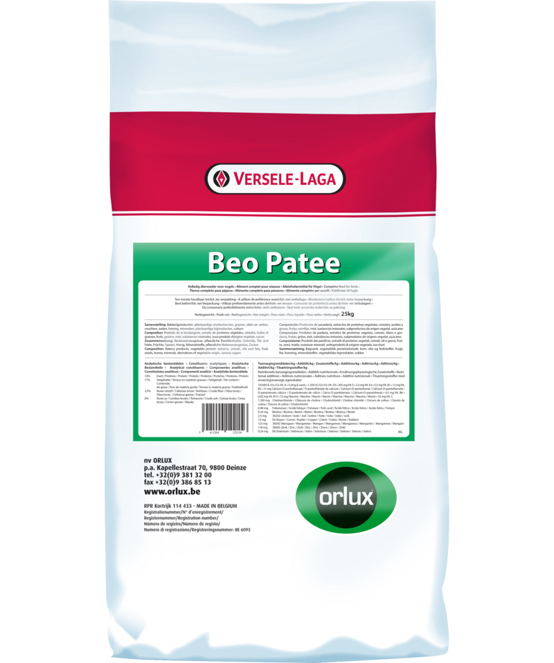 Beo Patee 25Kg