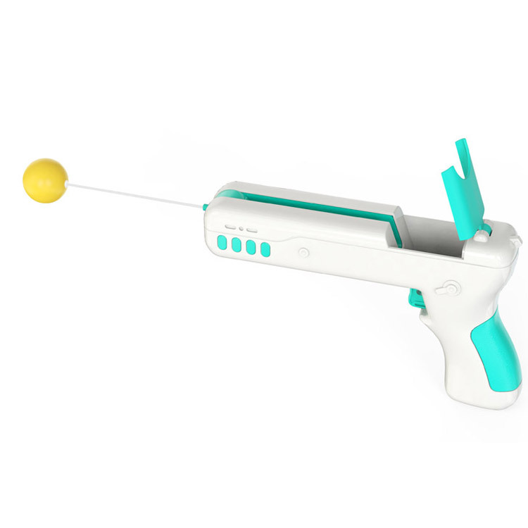 Gun Cat stick  feather
