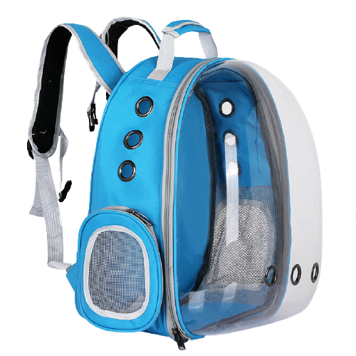 Pet Backpack L34cm*W25cm*H42cm Transparent  Yellow
